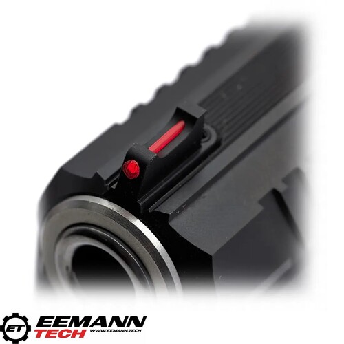 Eemann Tech CZ Shadow 2 Orange - Front Sight, Checkered - 1mm Fibre Optic Rod