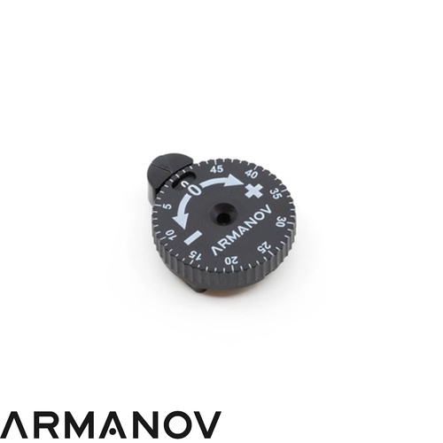 Armanov Dillon Powder Measure Knob with Absolute Position